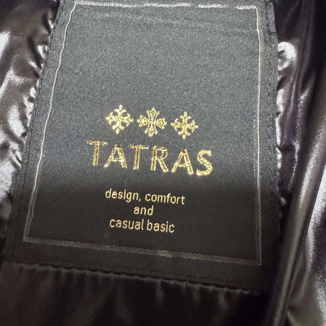 美品！タトラス BABILAバビラ希少03 （L）ブラック ロングダウンコート