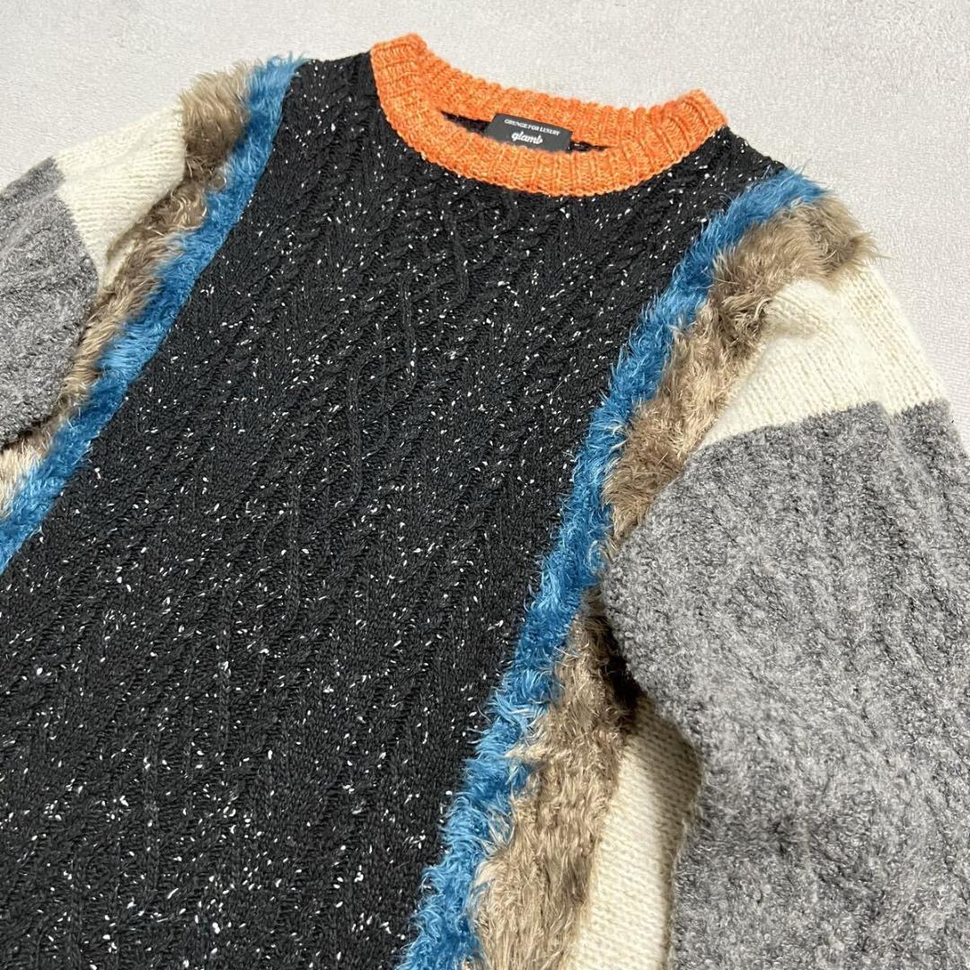 定価26,400円 美品 glamb グラム ニット セーター R-8090