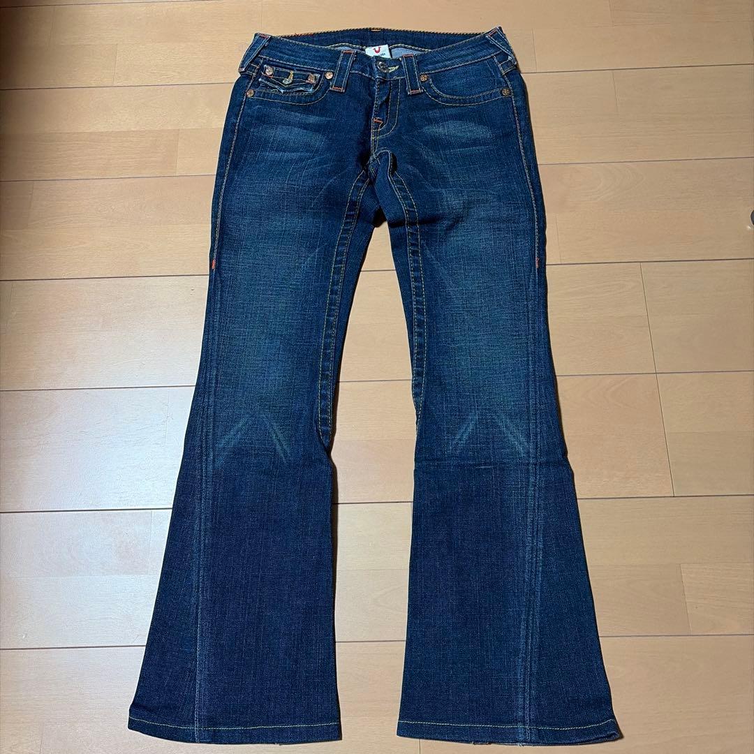 最終値下げです❗️TRUE RELIGIONトゥルーレリジョン　デニム　USA製