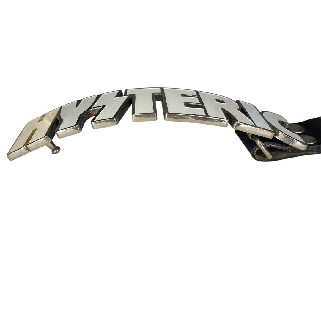 【希少ヴィンテージ】ヒステリックグラマー　メタルワイドバックル　レザーベルト