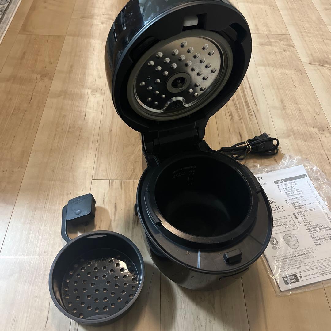 SHARPヘルシオ ホットクックKN-HW10E-B ブラック