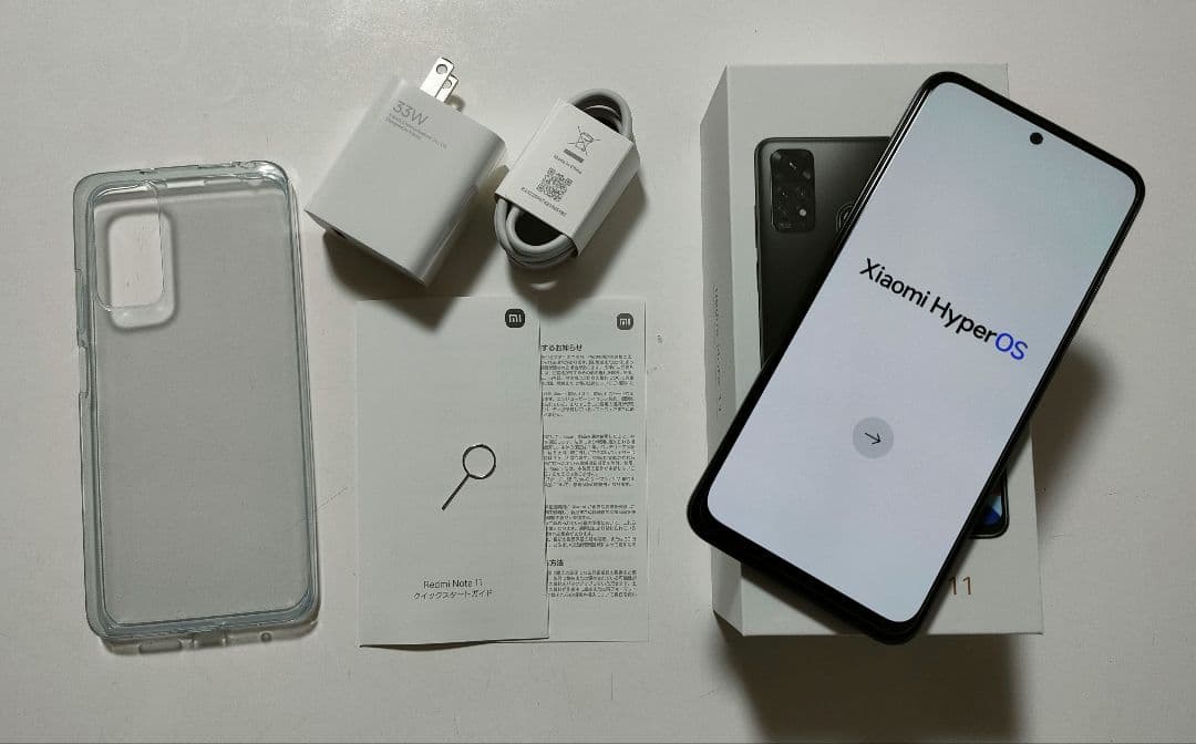 ぷろじゃん　超美品　動作確認済　Redmi Note 11　SIMフリー