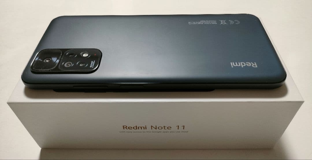 ぷろじゃん　超美品　動作確認済　Redmi Note 11　SIMフリー