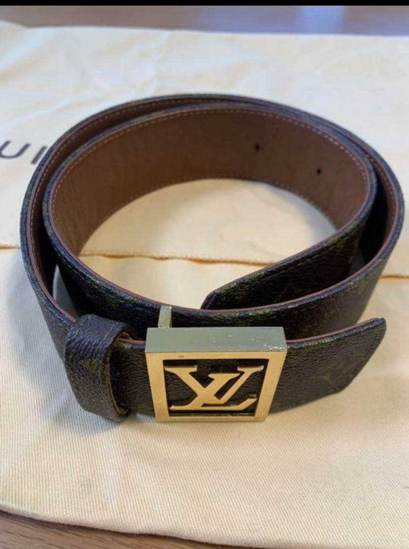 LOUIS VUITTON ルイヴィトン　モノグラム　ベルト　ビンテージ
