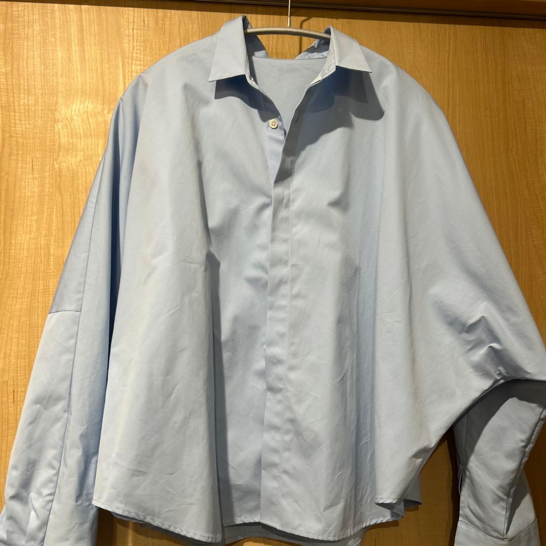 クラシックポプリン ドルマンスリーブシャツ