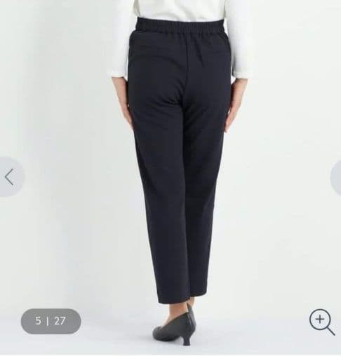 AOKIアオキ パジャマスーツ ミラノリブ ノーカラージャケット セットアップ