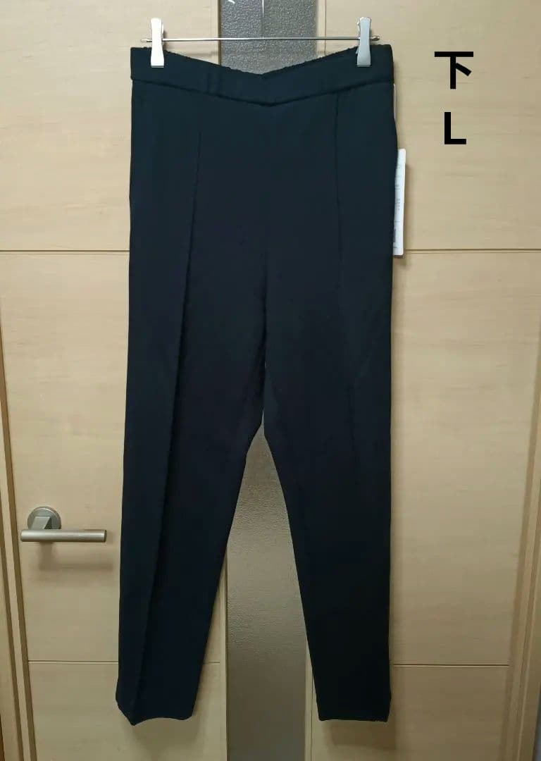 AOKIアオキ パジャマスーツ ミラノリブ ノーカラージャケット セットアップ