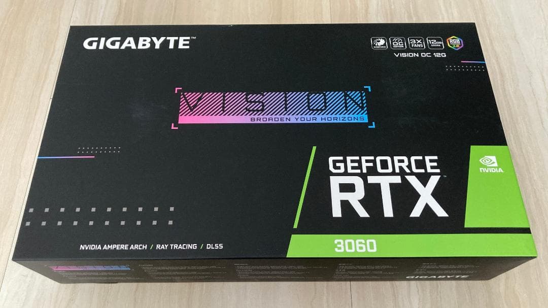 【新品未開封】GIGABYTE NVIDIA GeForce RTX3060