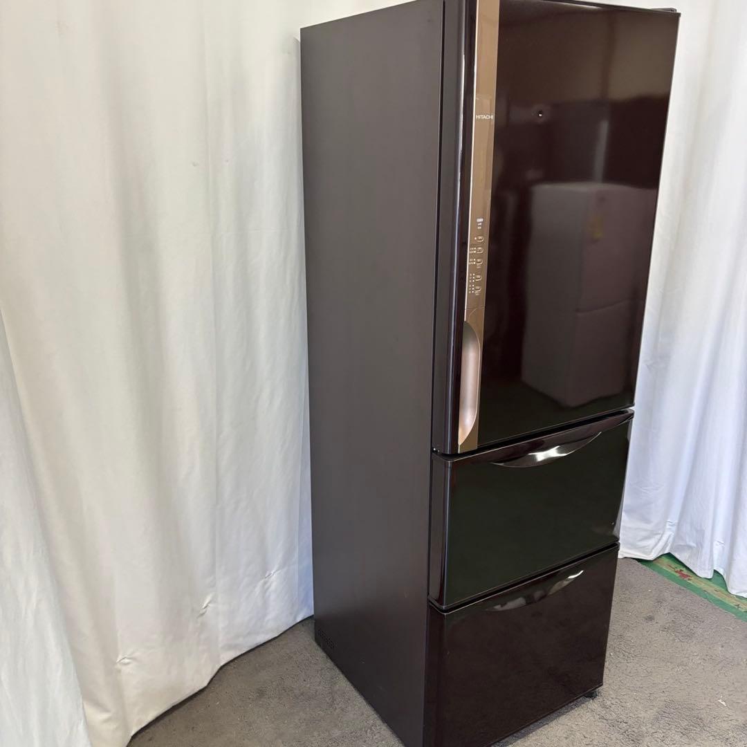 72　冷蔵庫　日立　大型　300-400ℓ　安い　綺麗　右開き　スリム　設置無料