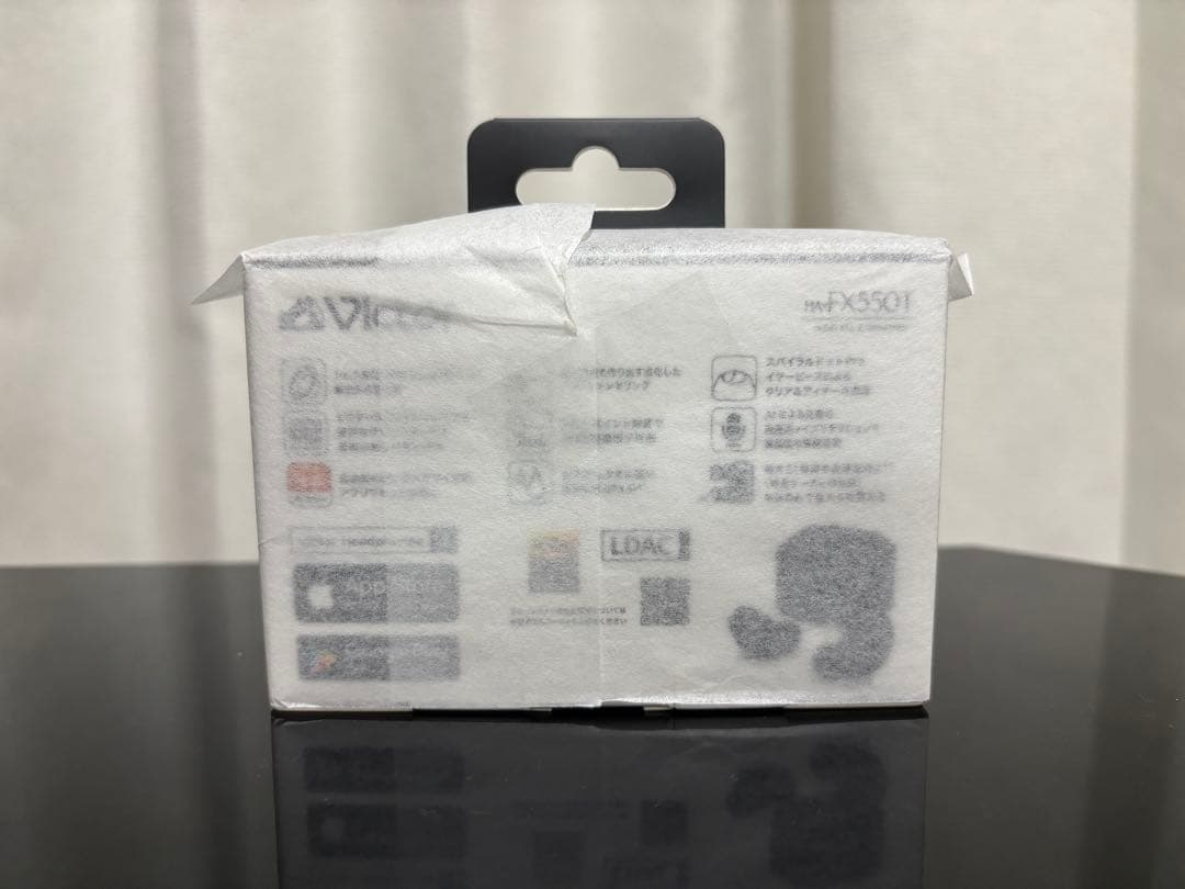 Victor 完全ワイヤレスイヤホンHA-FX550T-B 期間限定値下げ中