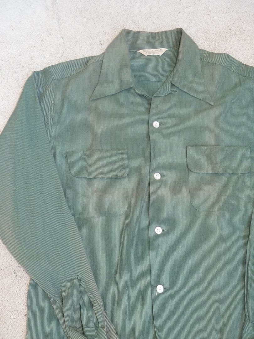 トップス 50s TERRACE CLUB SPORTWEAR Cotton Shirt