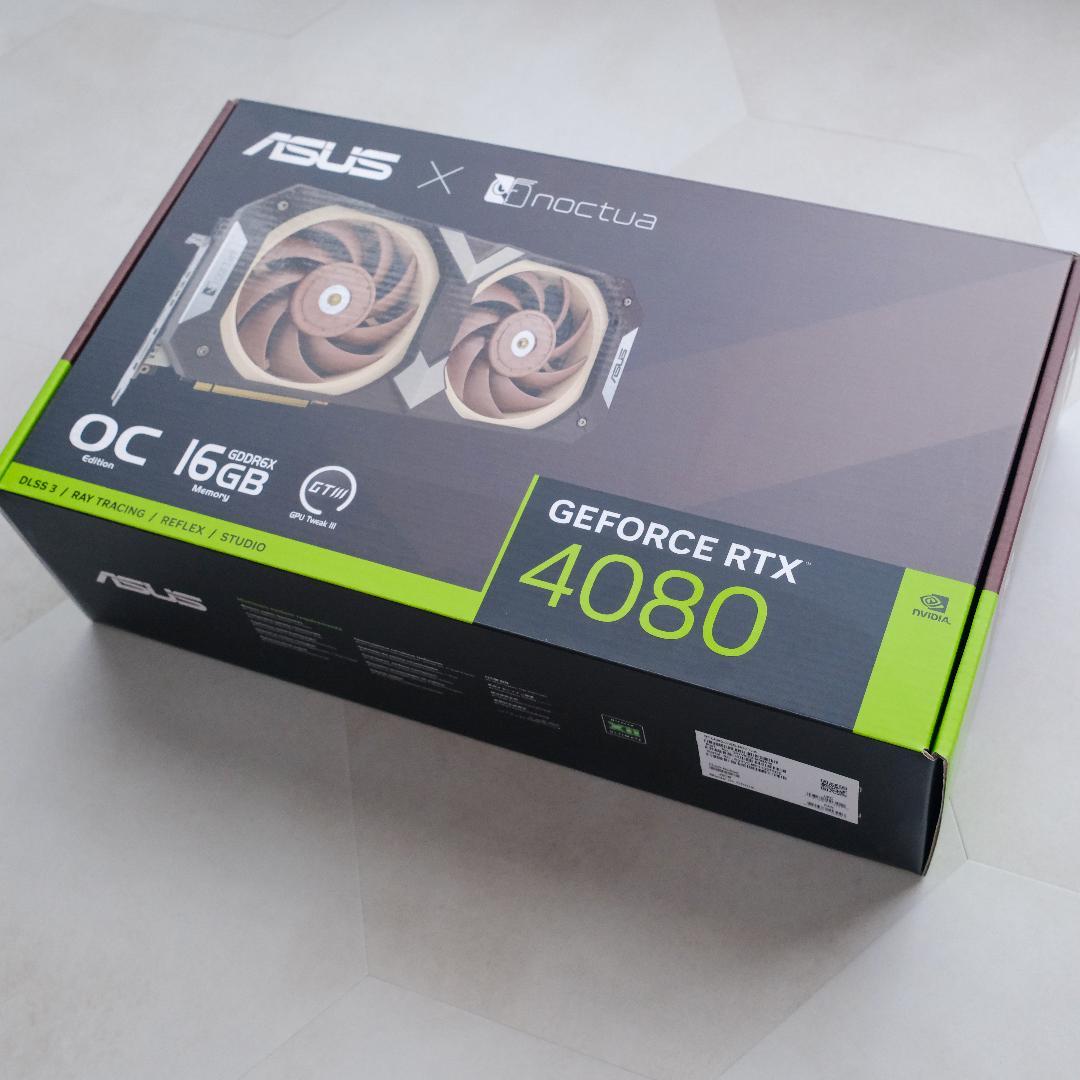 グラフィックボード・グラボ・ビデオカード ASUS GeForce RTX 4080 Noctua