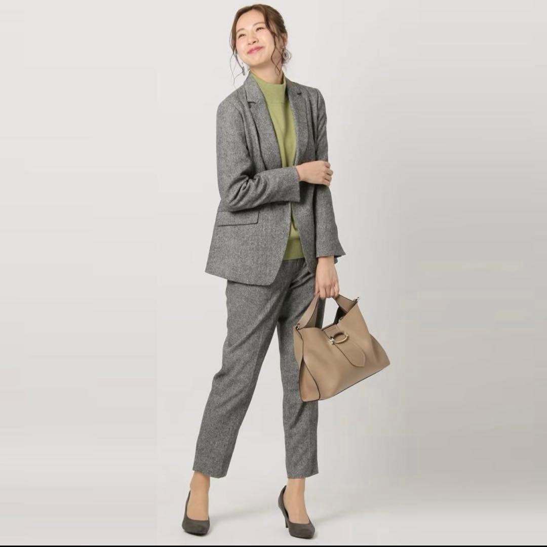 【新品】ANCHOR WOMAN パンツスーツ上下 09 （定価33000円）