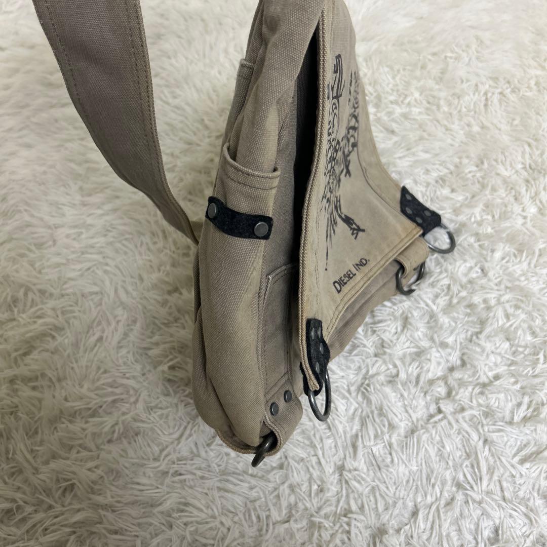 【希少】y2k フェアリーグランジ　DIESELディーゼル　メッセンジャーバッグ