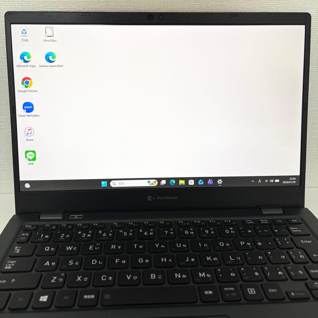 【タッチパネル】i5第11世代✨東芝 dynabook G83/HS 準美品