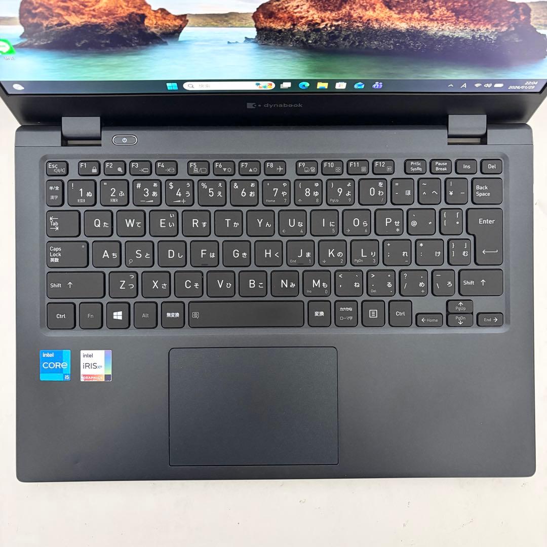【タッチパネル】i5第11世代✨東芝 dynabook G83/HS 準美品