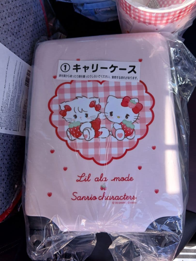 サンリオ当たりくじ　キャリーケース