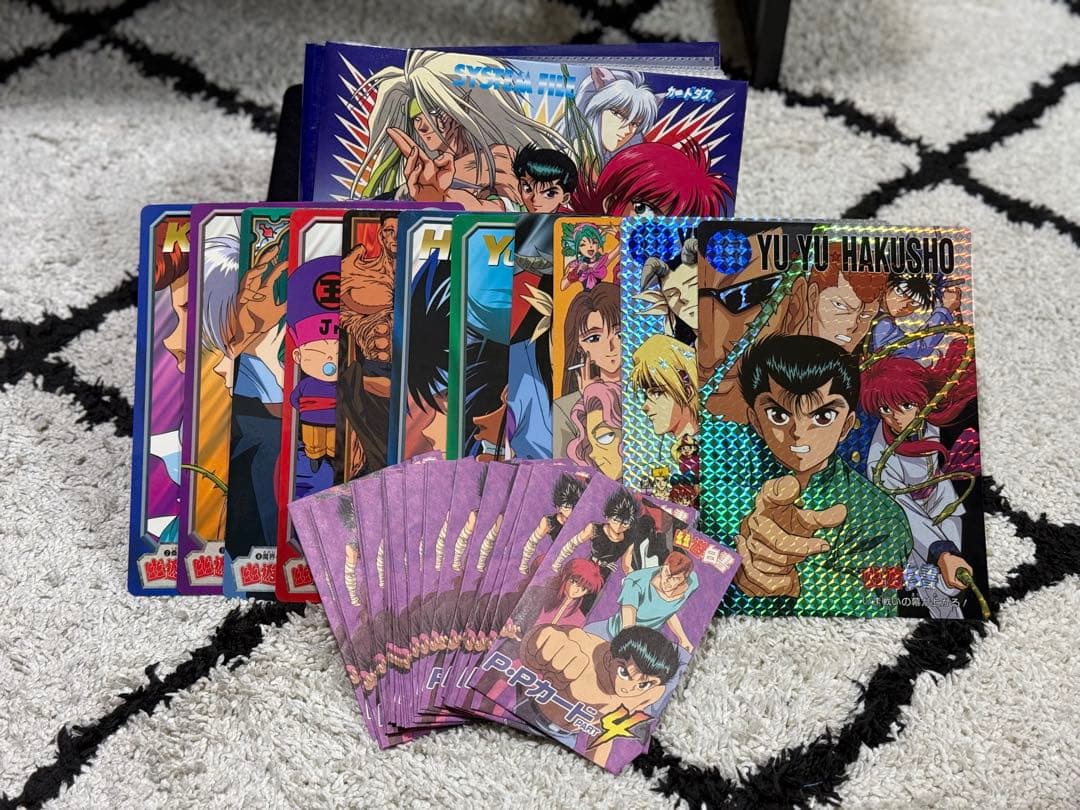 幽遊白書 トレーディングカード まとめ210枚以上