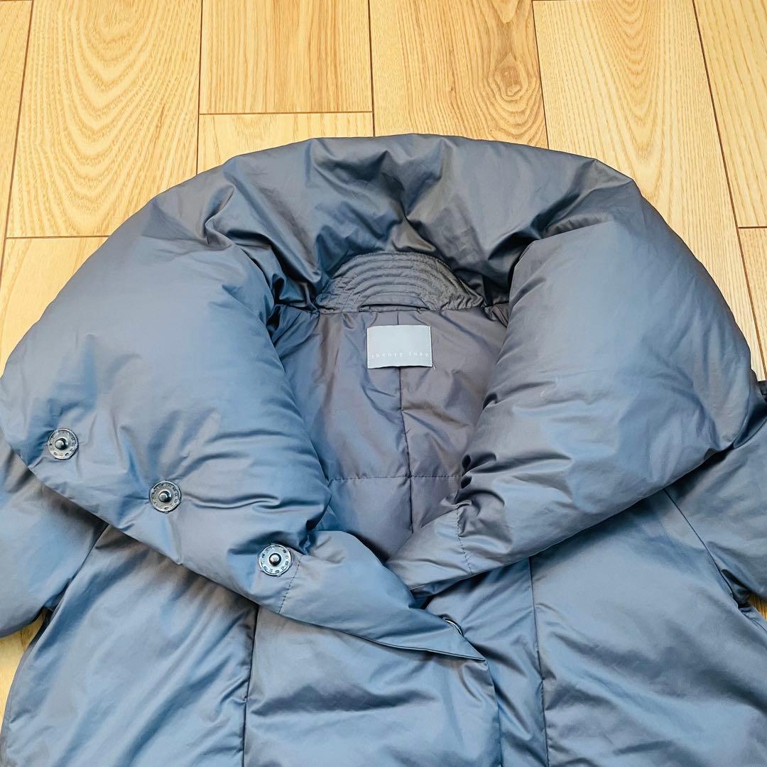 コ*ナ様 セオリーリュクス ダウンコート 女優襟 ロング theory luxe