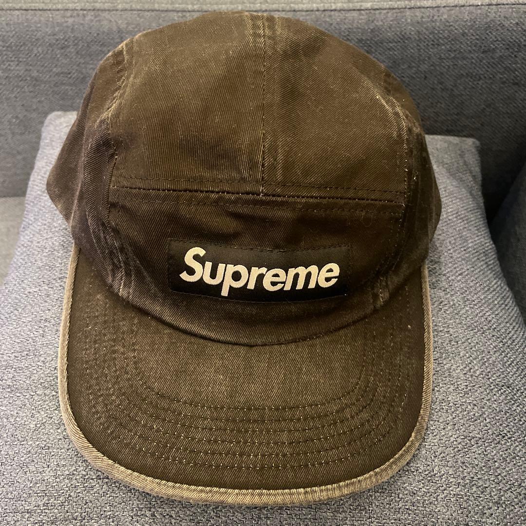 帽子 SUPREME WASHED CHINO CAMP CAP