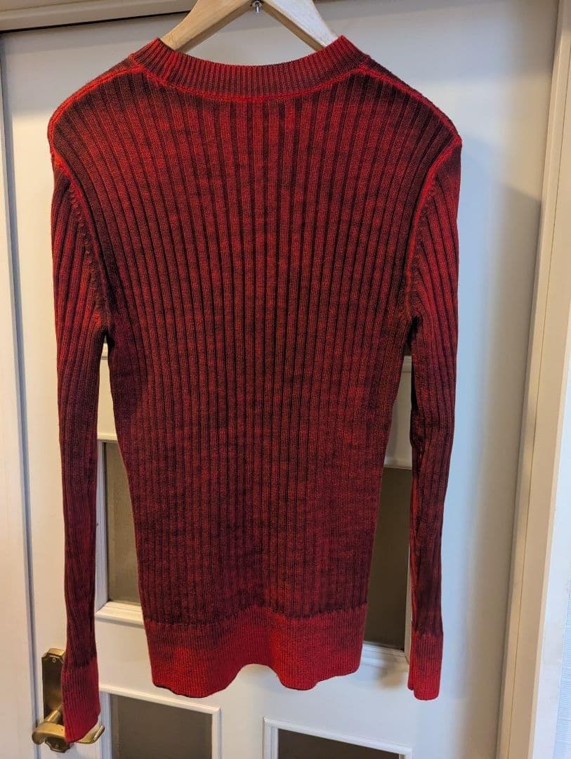 DIESEL 23AW 美品希少OURS着用モデル オールオーバープリントニット