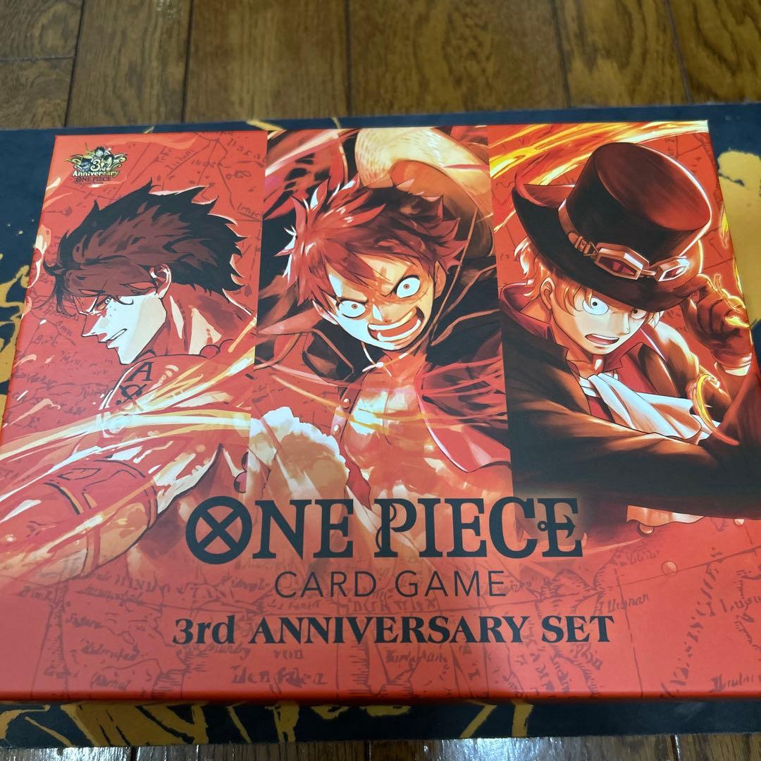 ワンピース　3周年記念ボックス　サプライ➕ドンカード　台紙付き！