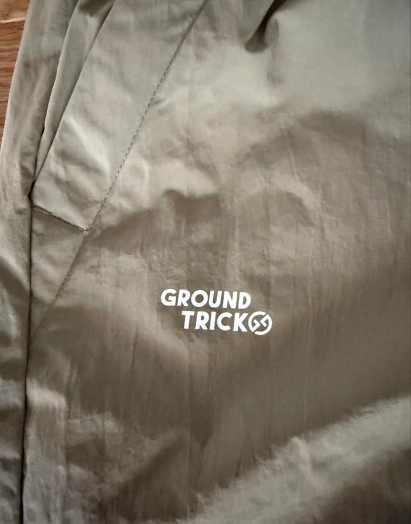 GROUND TRICK カーキ ウェア上下 サイズL
