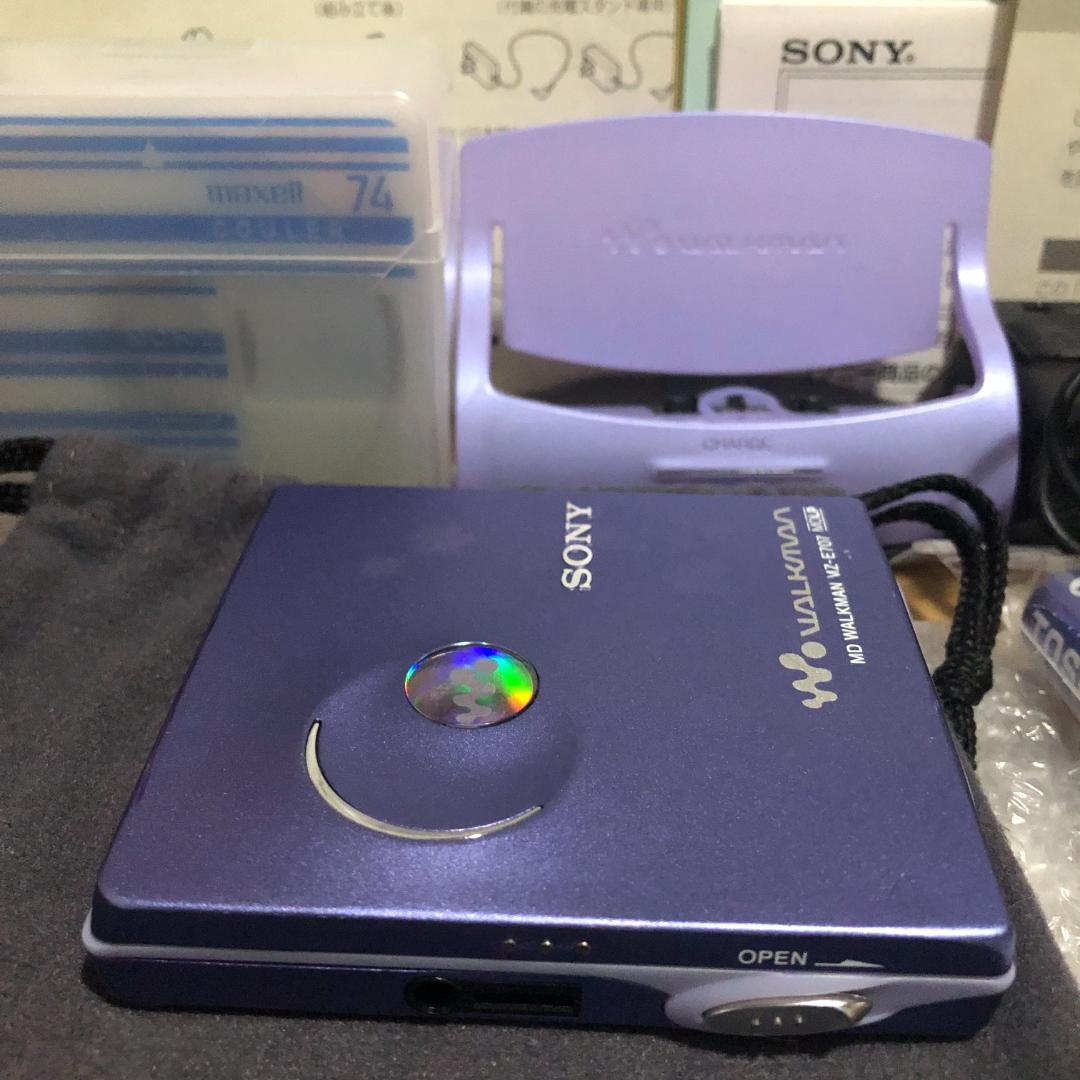 SONY MZ-E707 ポータブルMDプレーヤー MDLP対応 動作確認済