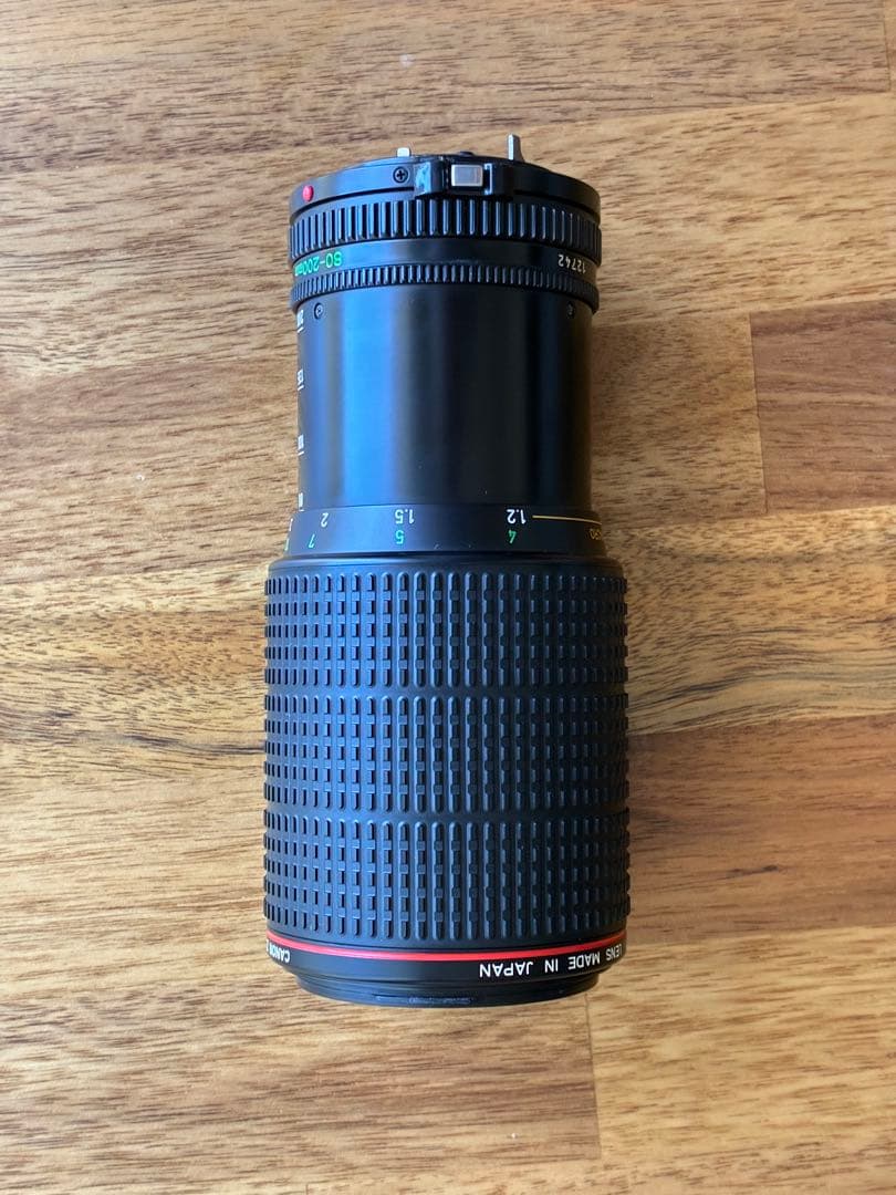 【美品】美品Canon NEW FD 80-200mm F4 L