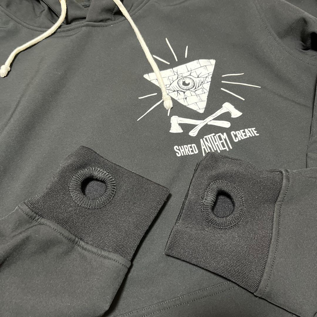 スノーボード　ウェア　アンセム　パーカー　コーチジャケ　上下セット