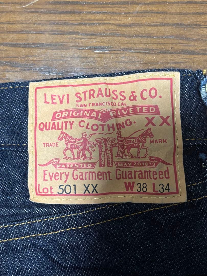 【LVC】Levi’s 501XX 1955モデル W38 L34 日本製