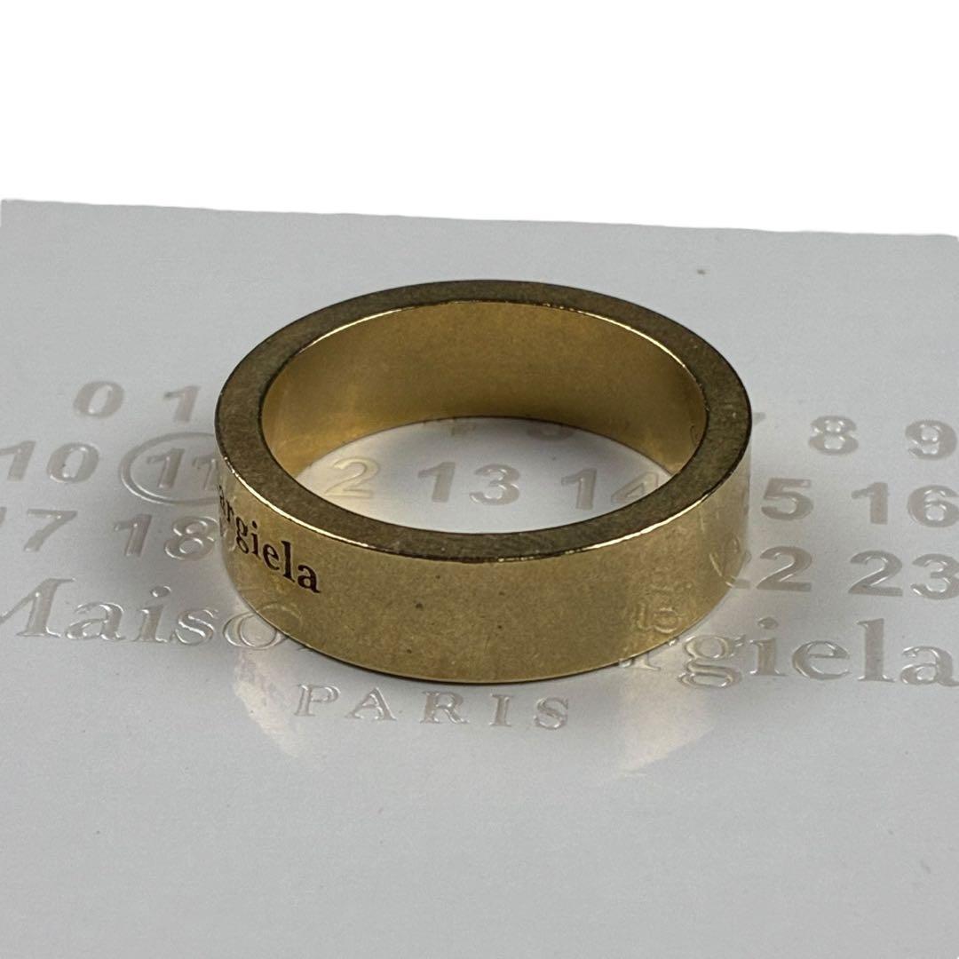 未使用 Maison Margiela ゴールド リング シルバー925 指輪