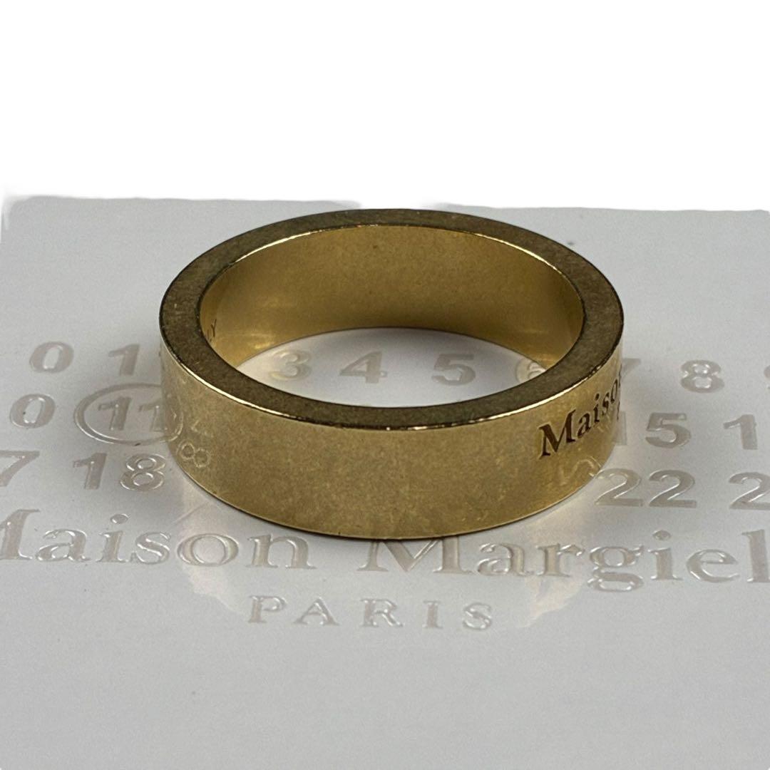未使用 Maison Margiela ゴールド リング シルバー925 指輪