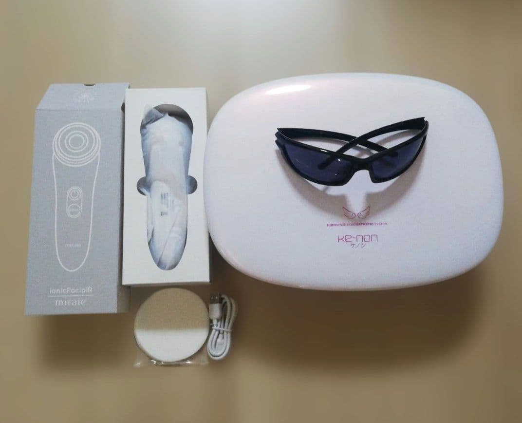 ケノン8.0パールホワイト カートリッジ2種付き！美顔器プレゼント☆
