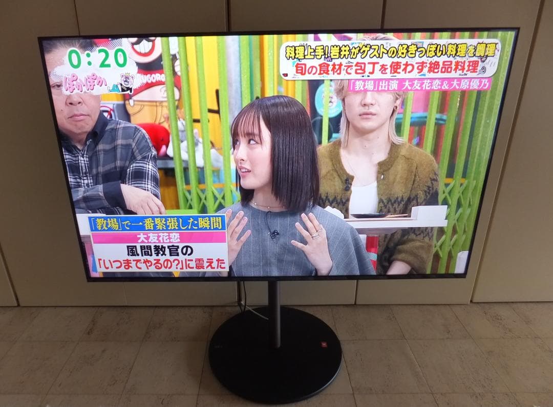2025年12月購入 パナソニック 65V型液晶テレビ4K 65W90A ビエラ