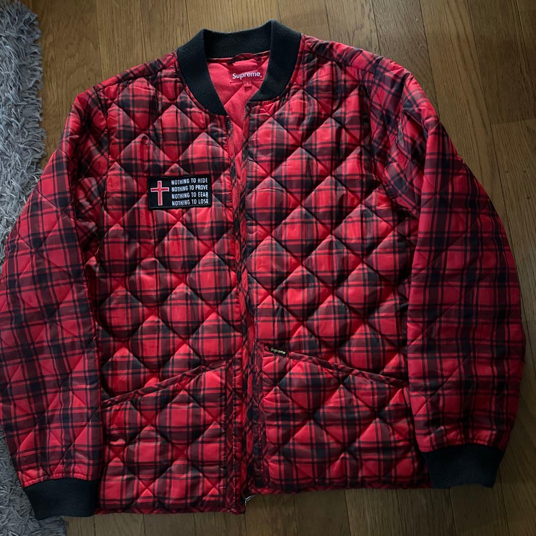 シュプリーム　ナイロンジャケット　Lサイズ