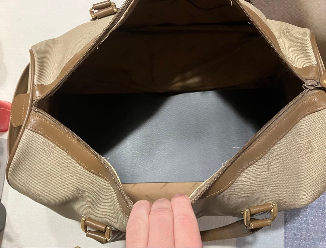 Burberry バーバリー　ボストンバック　ポーチセット