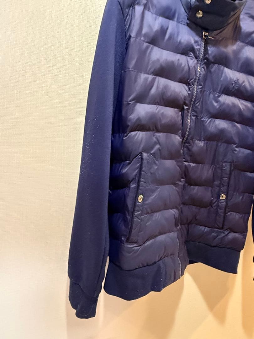 ポロラルフローレン　薄手ダウン　紺　SP メンズ