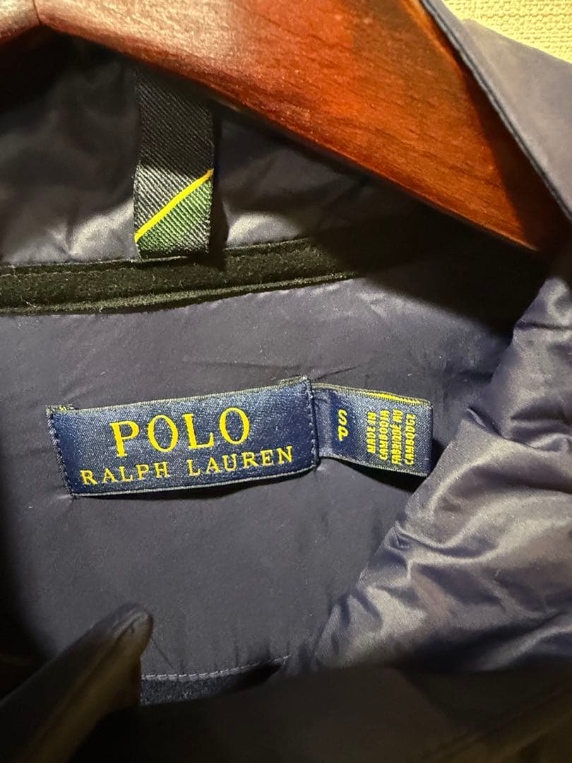 ポロラルフローレン　薄手ダウン　紺　SP メンズ