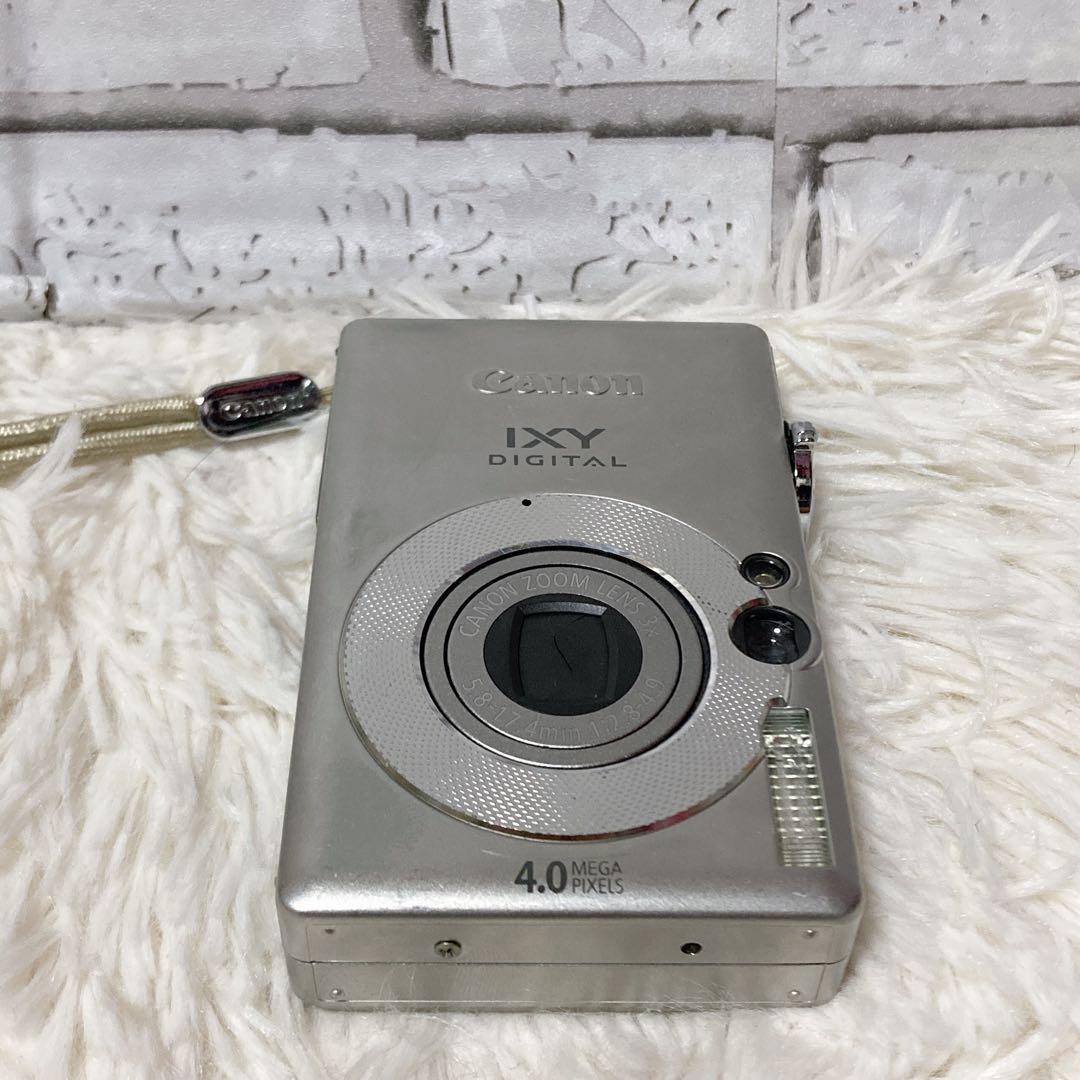 【美品】 Canon キャノン IXY DIGITAL50 デジカメ シルバー