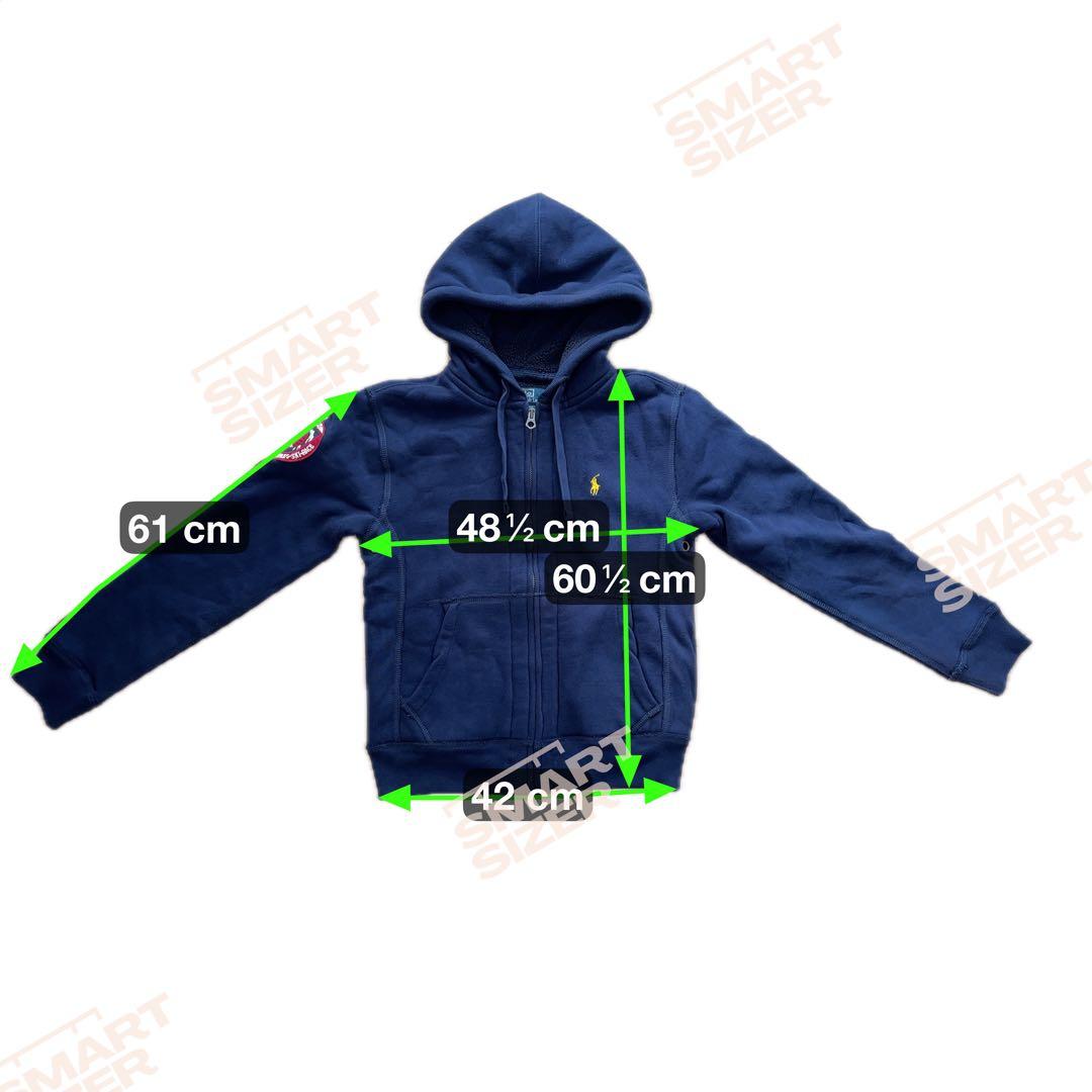 【希少美品】ポロラルフローレン ボアジップパーカー ネイビー Mワッペン スキー