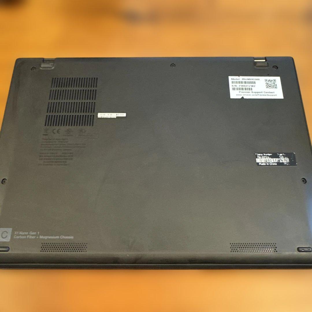 Windowsノート本体 Lenovo ThinkPad X1 Nano Gen 1 win11 Pro