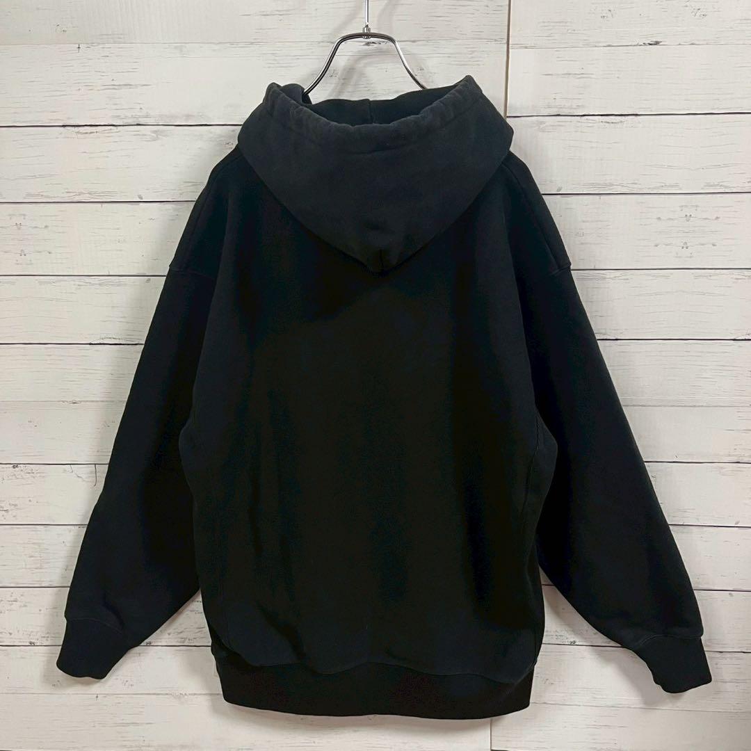 1【人気Lサイズ】ココロブランド☆定番人気 センタービッグロゴパーカー☆7395