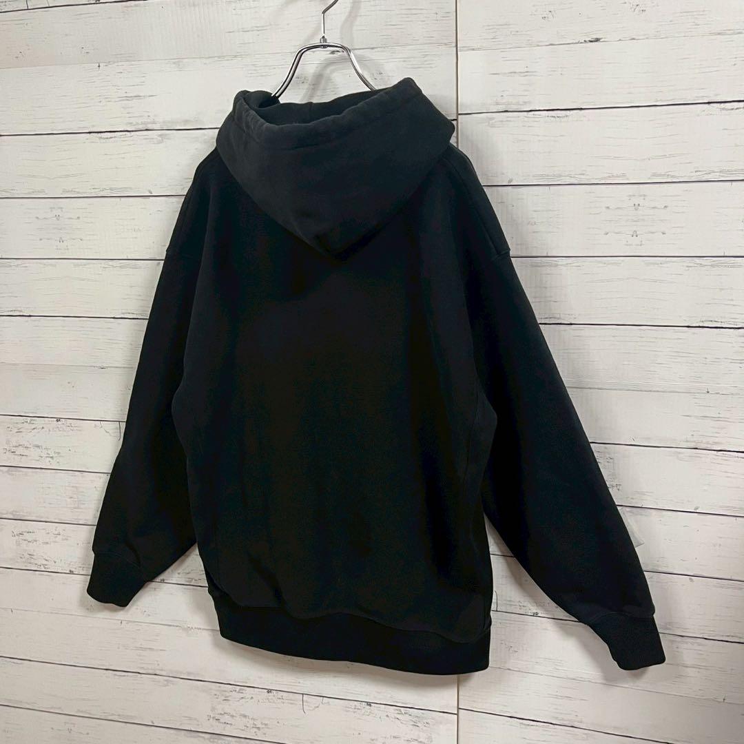 1【人気Lサイズ】ココロブランド☆定番人気 センタービッグロゴパーカー☆7395