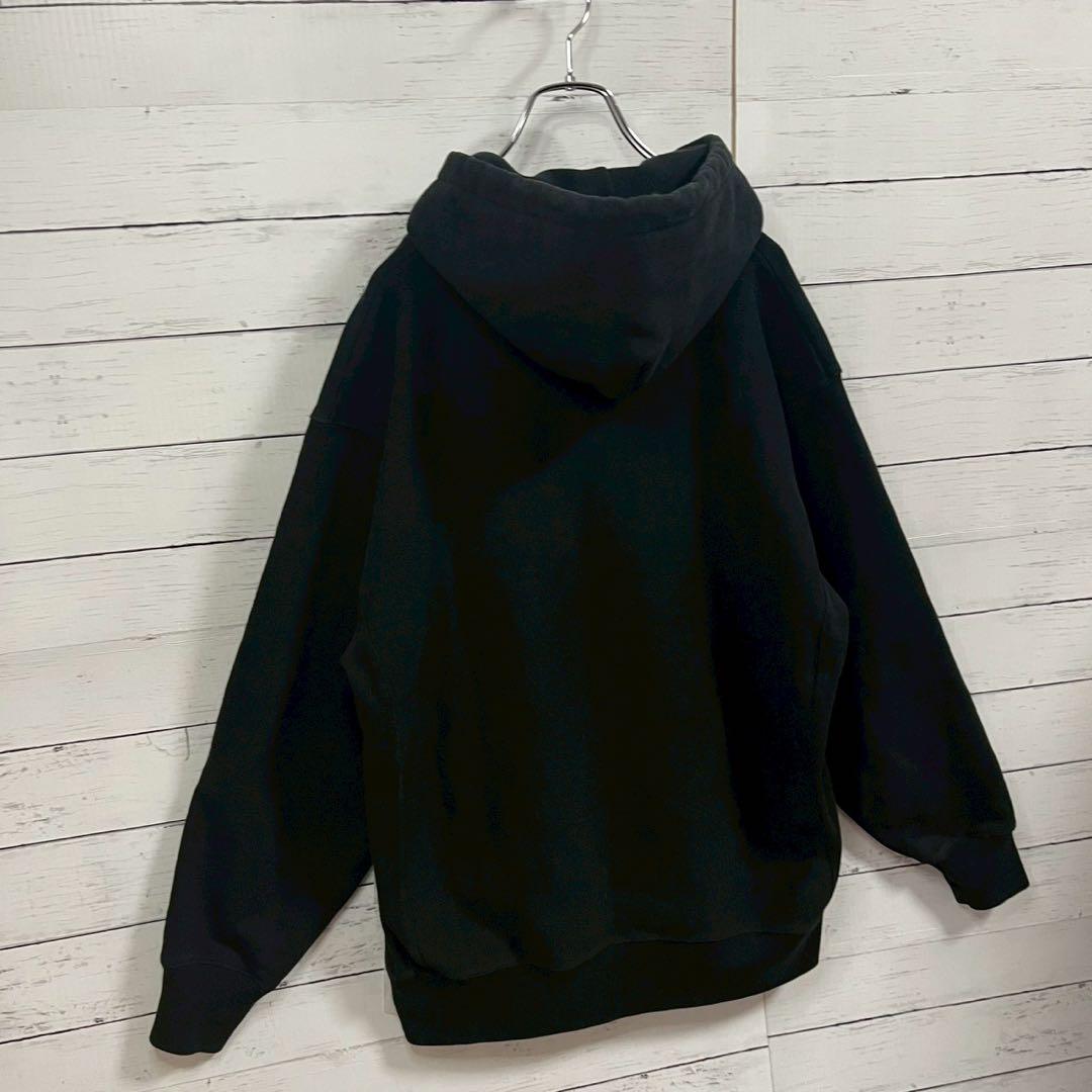 1【人気Lサイズ】ココロブランド☆定番人気 センタービッグロゴパーカー☆7395