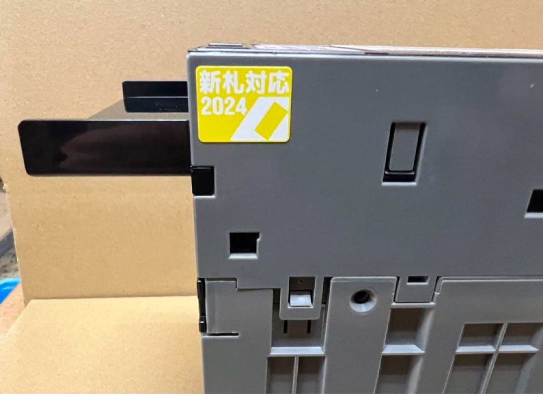 令和6年新札対応識別機　ビルバリ　グローリー　VT-S20 券売機　領収書