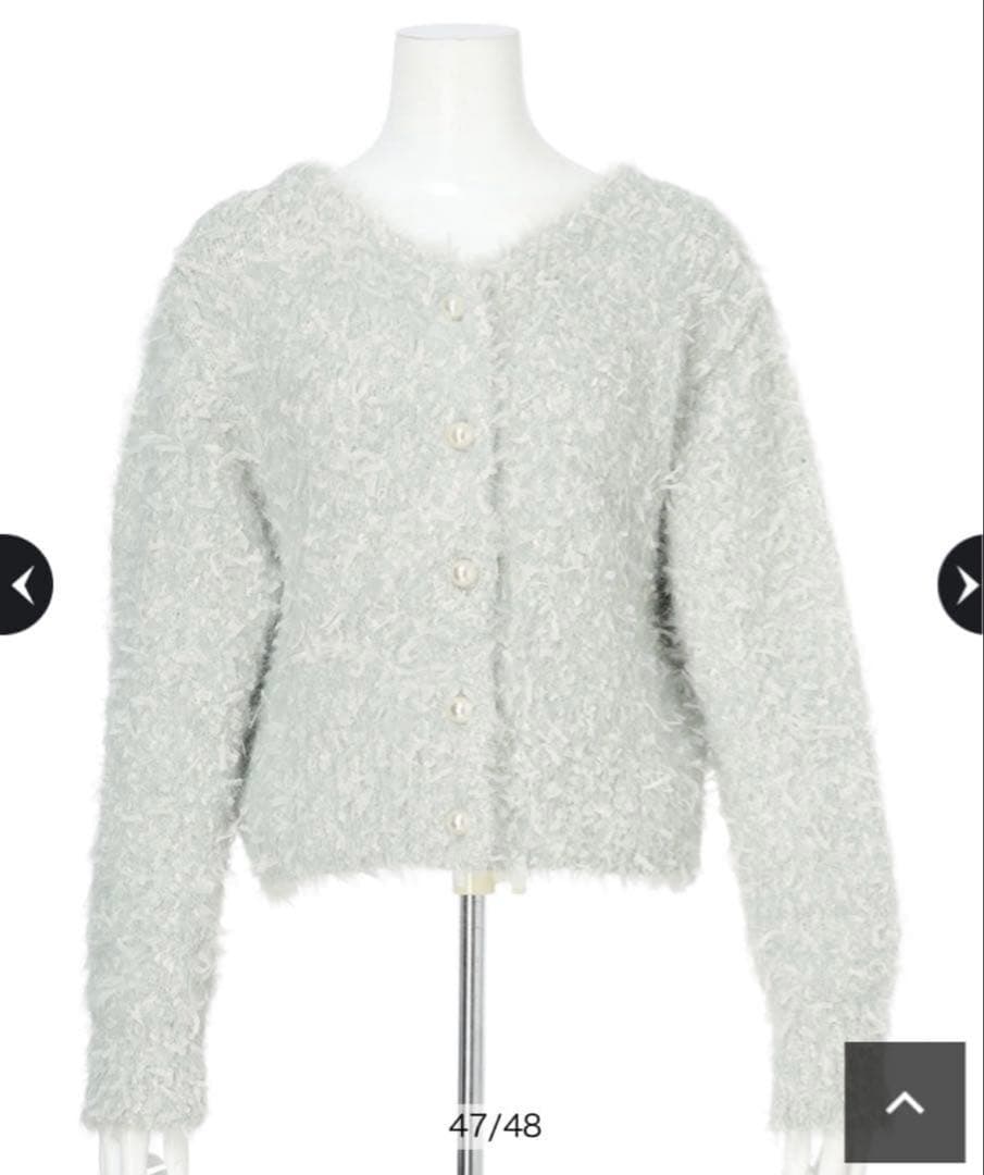 arpegestory ふわふわプルオーバー ミント