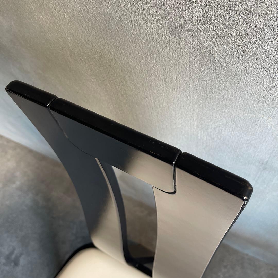 極美品　天童木工　ハイバック　ダイニングチェア　4脚セット　オーク材　モダン