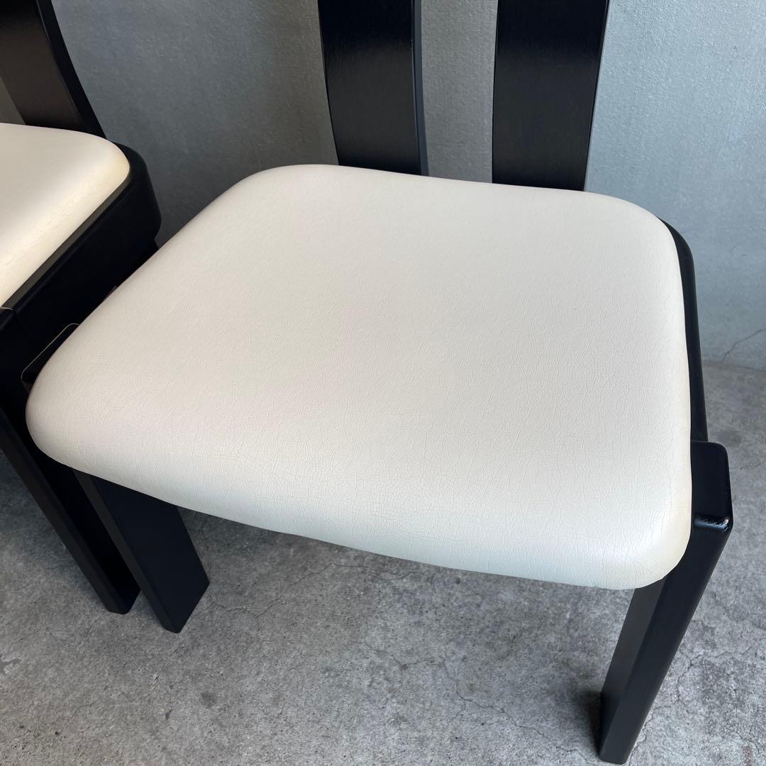 極美品　天童木工　ハイバック　ダイニングチェア　4脚セット　オーク材　モダン