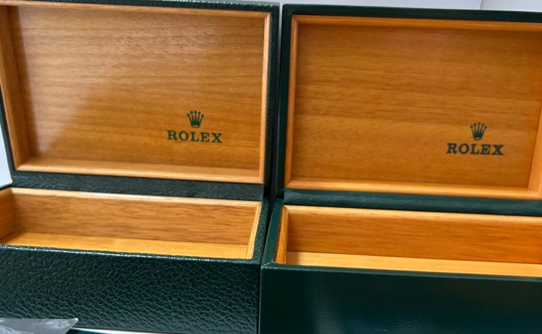 ロレックス純正デイトジャスト　BOX5箱　付属品計27点【ジャンク品・オマケ付】